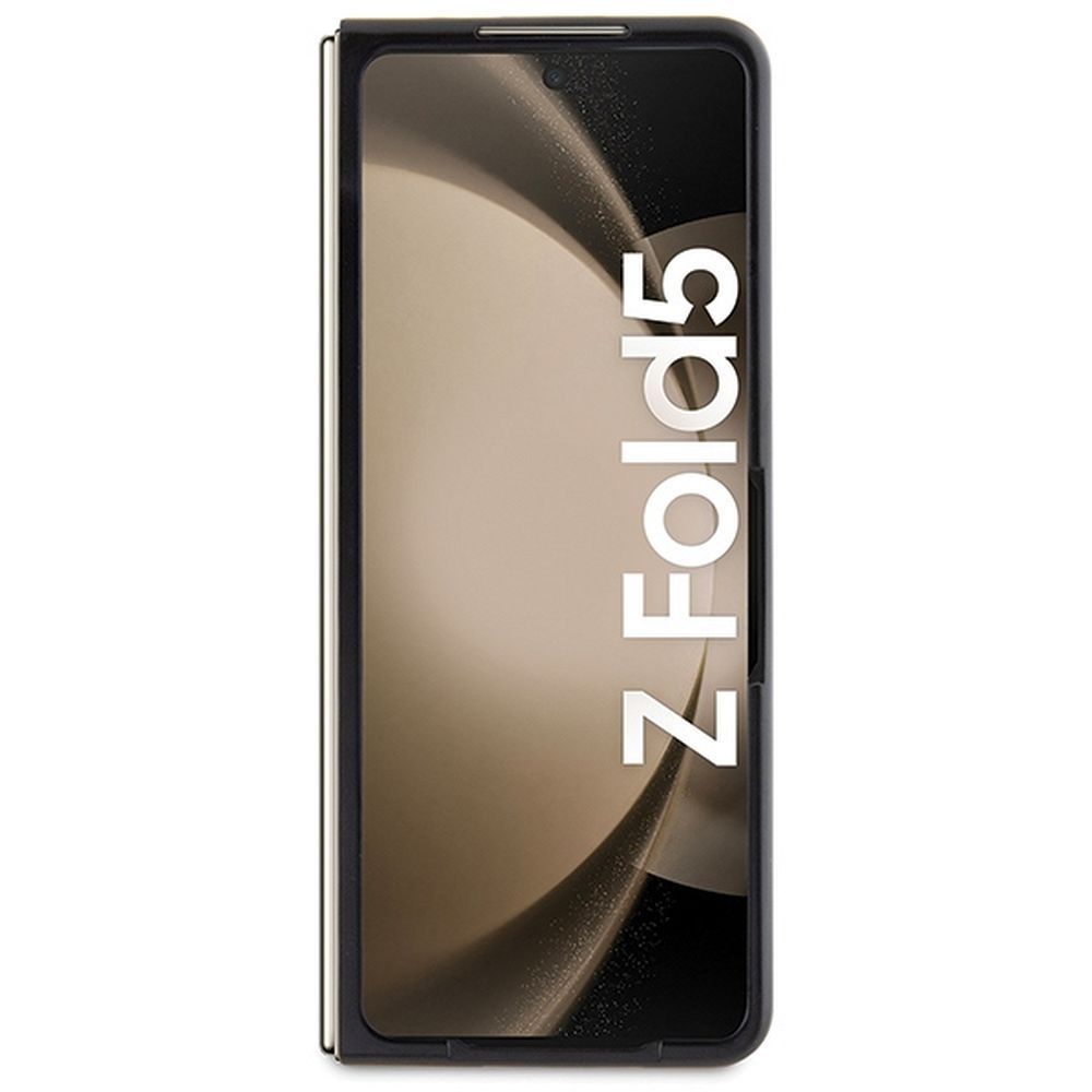 Husa originala plata KARL LAGERFELD pentru Samsung Fold 5 (Saffiano K&C PIN  / negru) - 1 | YEO